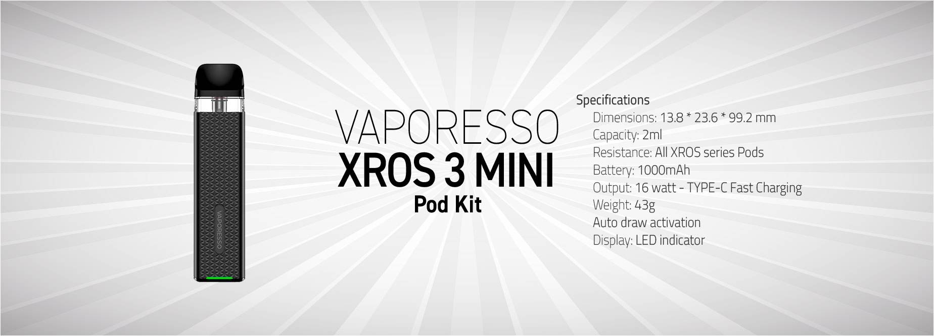 XROS 3 Mini Pod