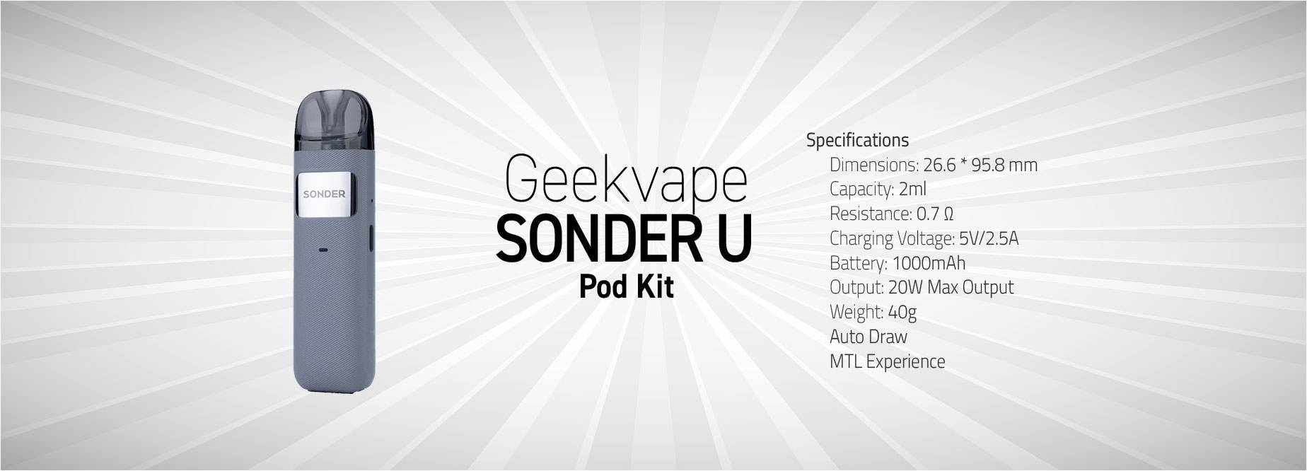Geekvape Sonder U Pod
